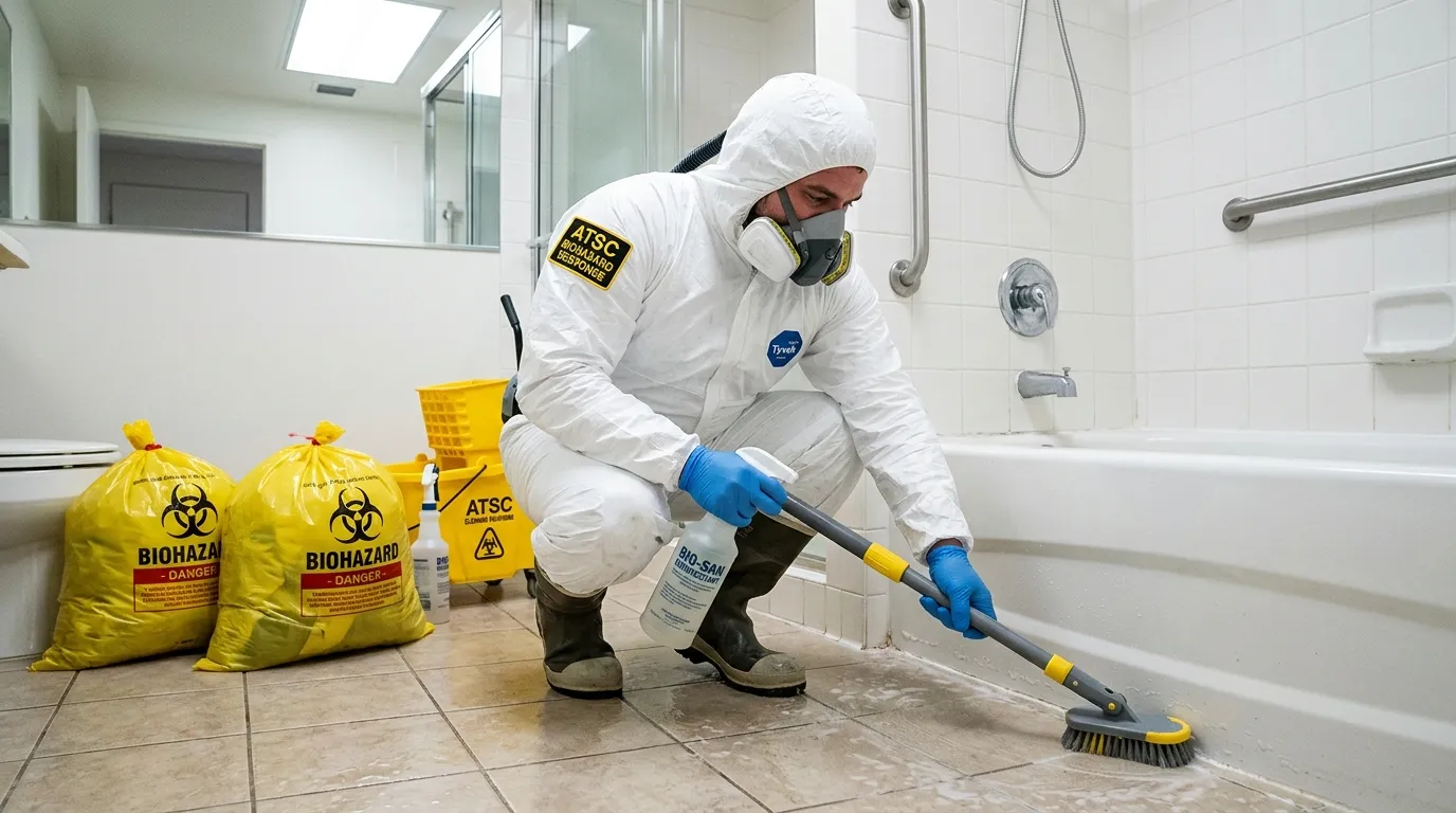 Decontamination equipment deployed for Blood Cleanup in White Plains